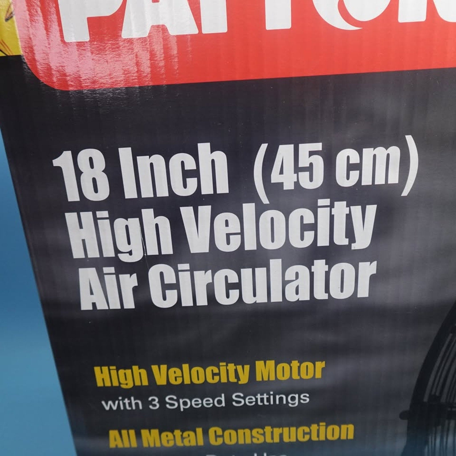 Patton 18in. High Velocity Air Circulator Fan (PUF1810C)
