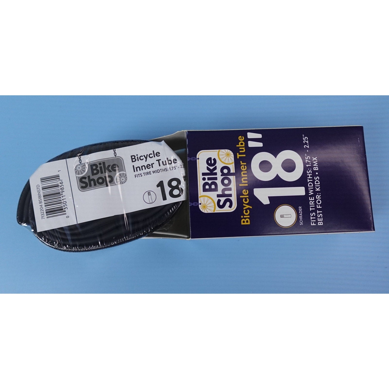 Bike Shop 18" Bicycle Inner Tube Schrader Valve 1.75-2.25 Kids BMX