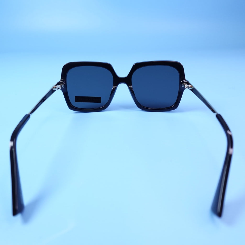 Rebecca Minkoff Sunglasses Willow Black & Silver 100% UV Protection