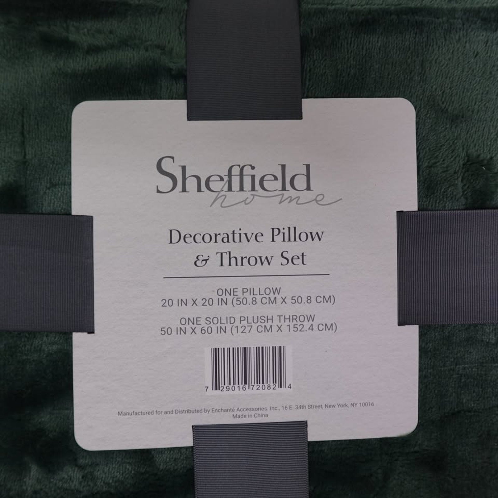 Sheffield Home Decorative Pillow Throw Set  - Sage Green