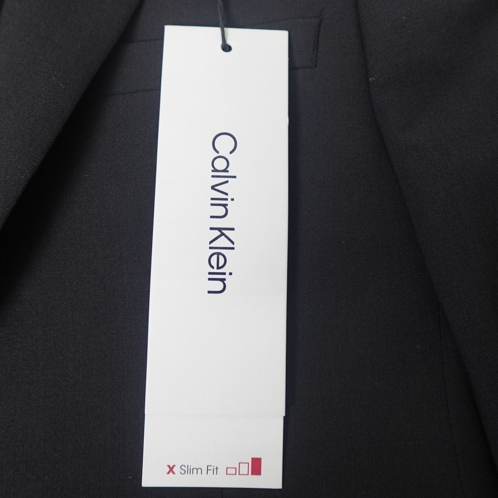 Calvin Klein Skinny Fit Black Suit Jacket - 36R