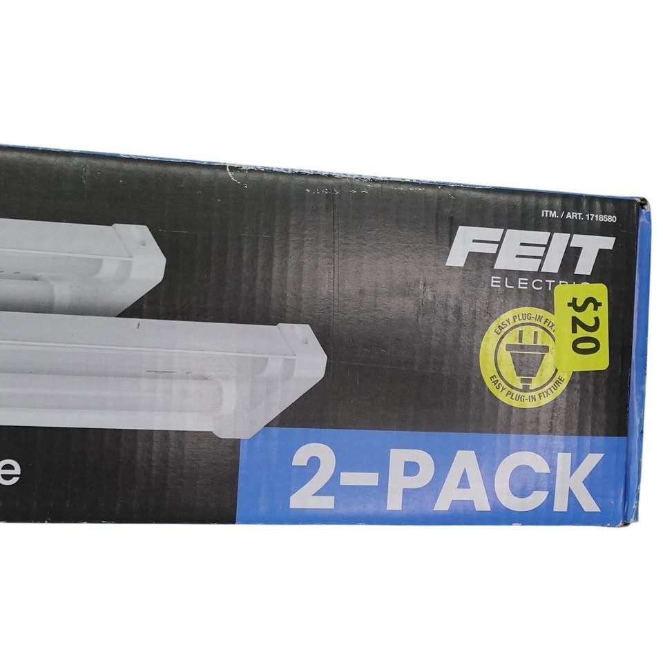 (1 pack) Feit 10,000 Lumen Multi-Directional Shop Light with Motion Detection
