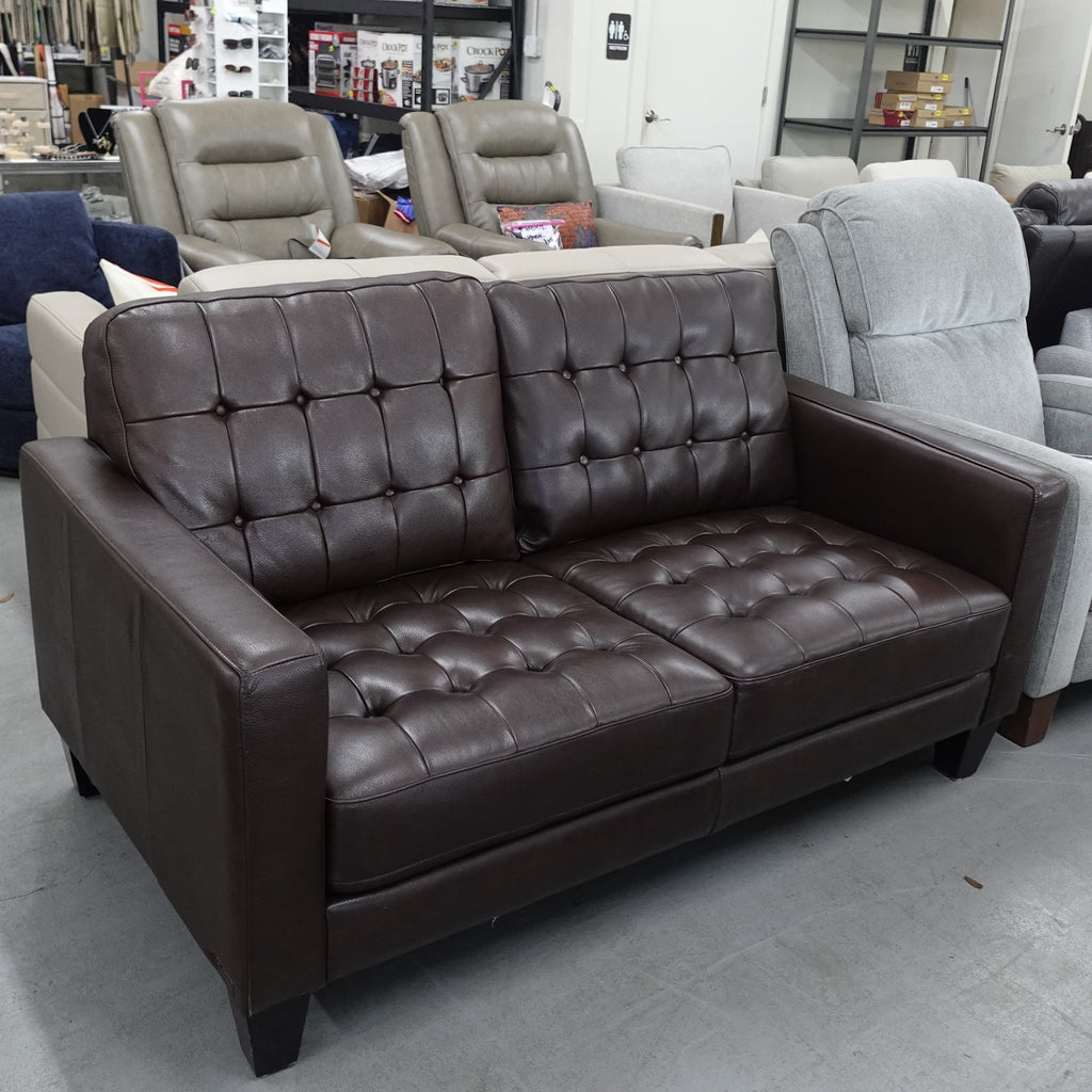 Carabella 3-piece Leather Set - Sofa, Loveseat, Chair
