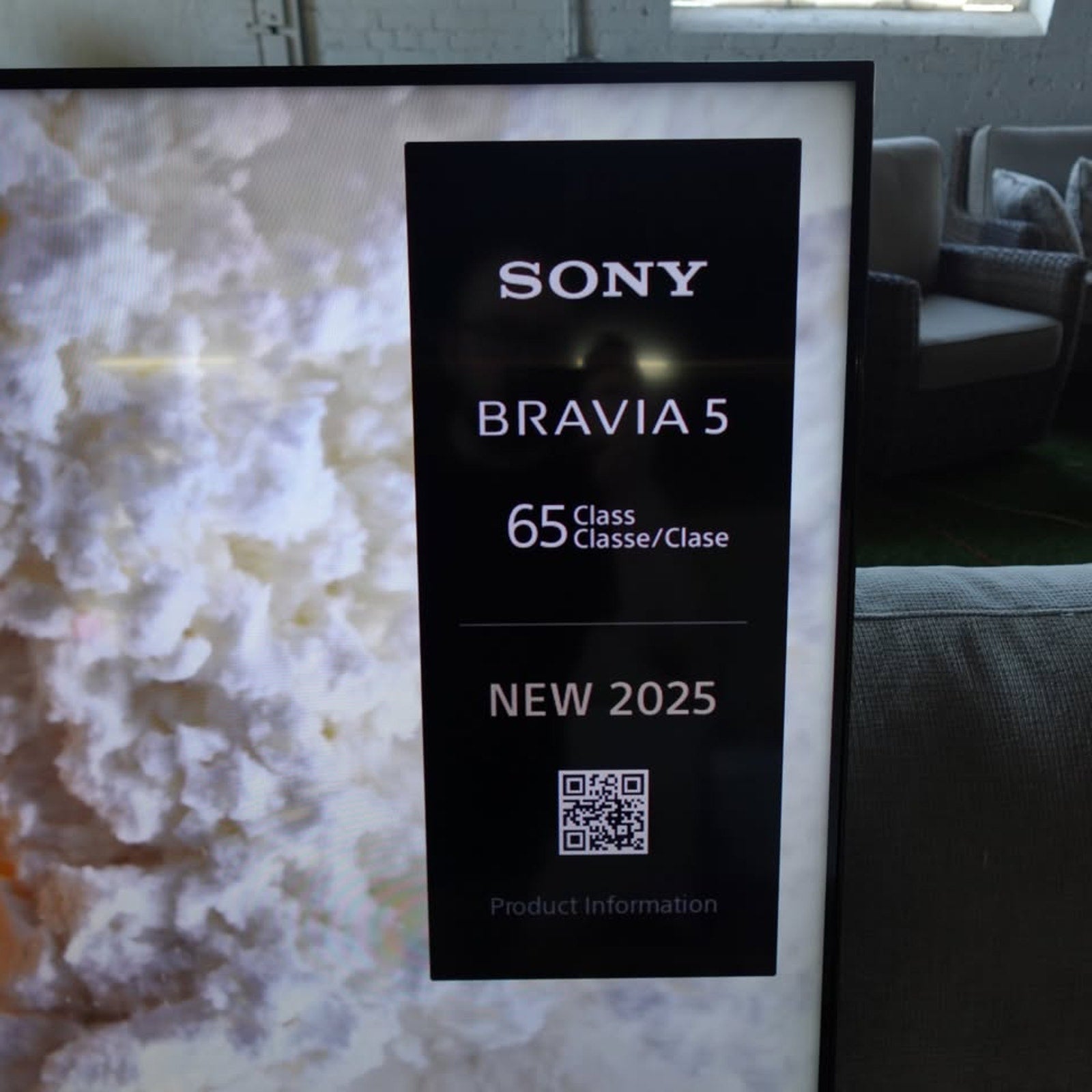 Sony 65" Class - BRAVIA 5 Series - 4K UHD Mini LED Smart TV