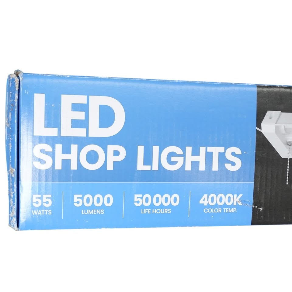 (1 pack) Feit 10,000 Lumen Multi-Directional Shop Light with Motion Detection