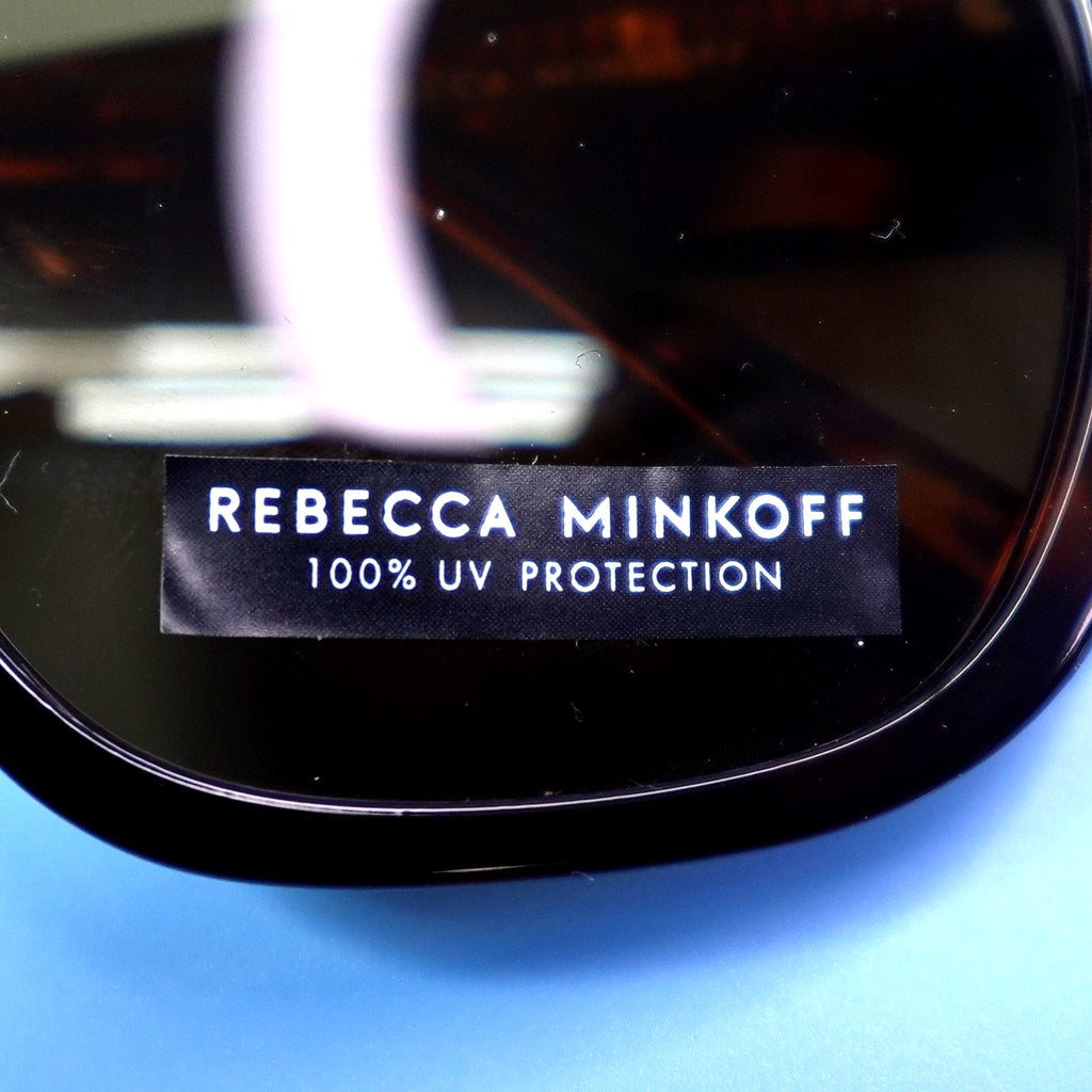 Rebecca Minkoff Sunglasses Mazey Black Studded Tortoiseshell 100% UV Protection
