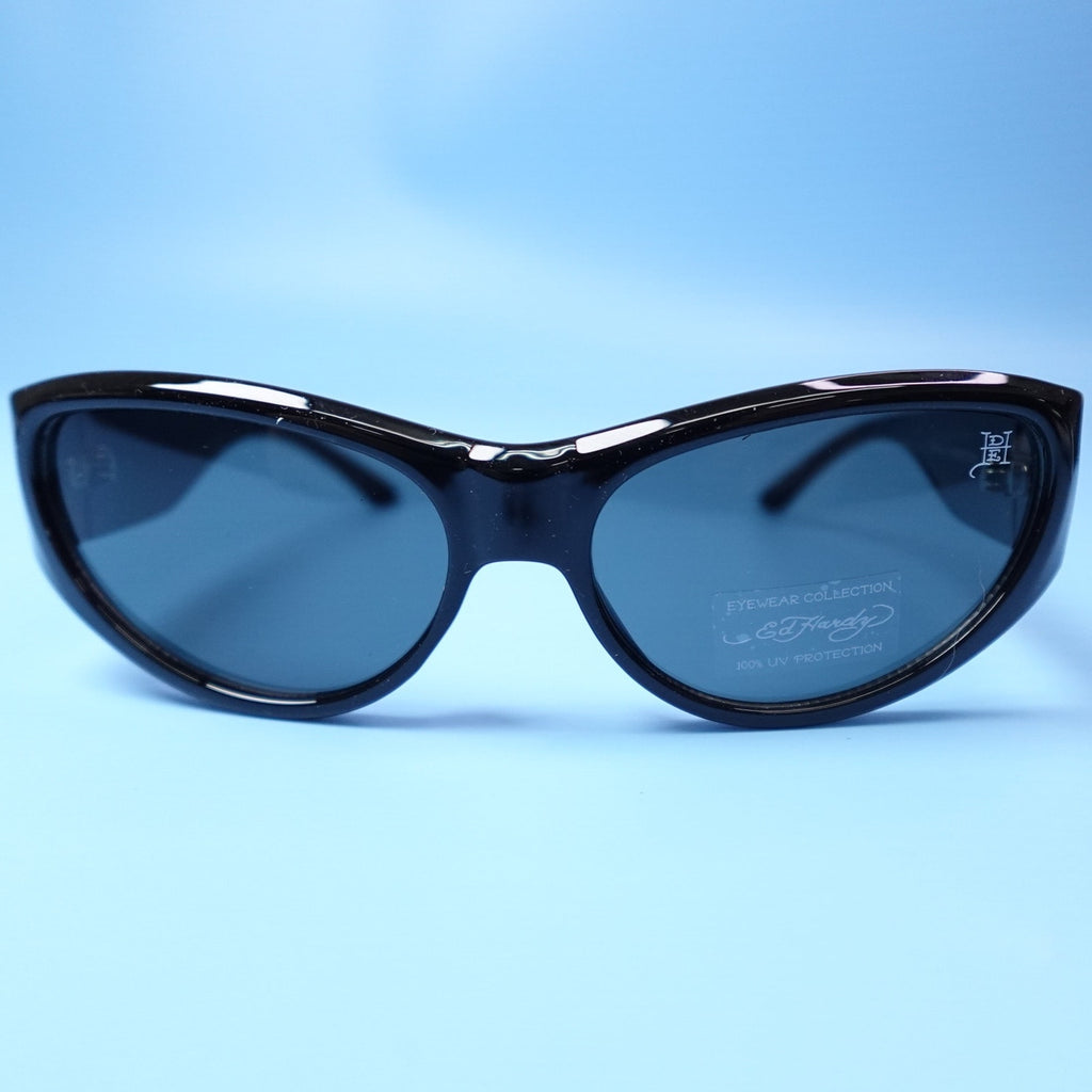 Ed Hardy Sunglasses Iron Cross Black 100% UV Protection