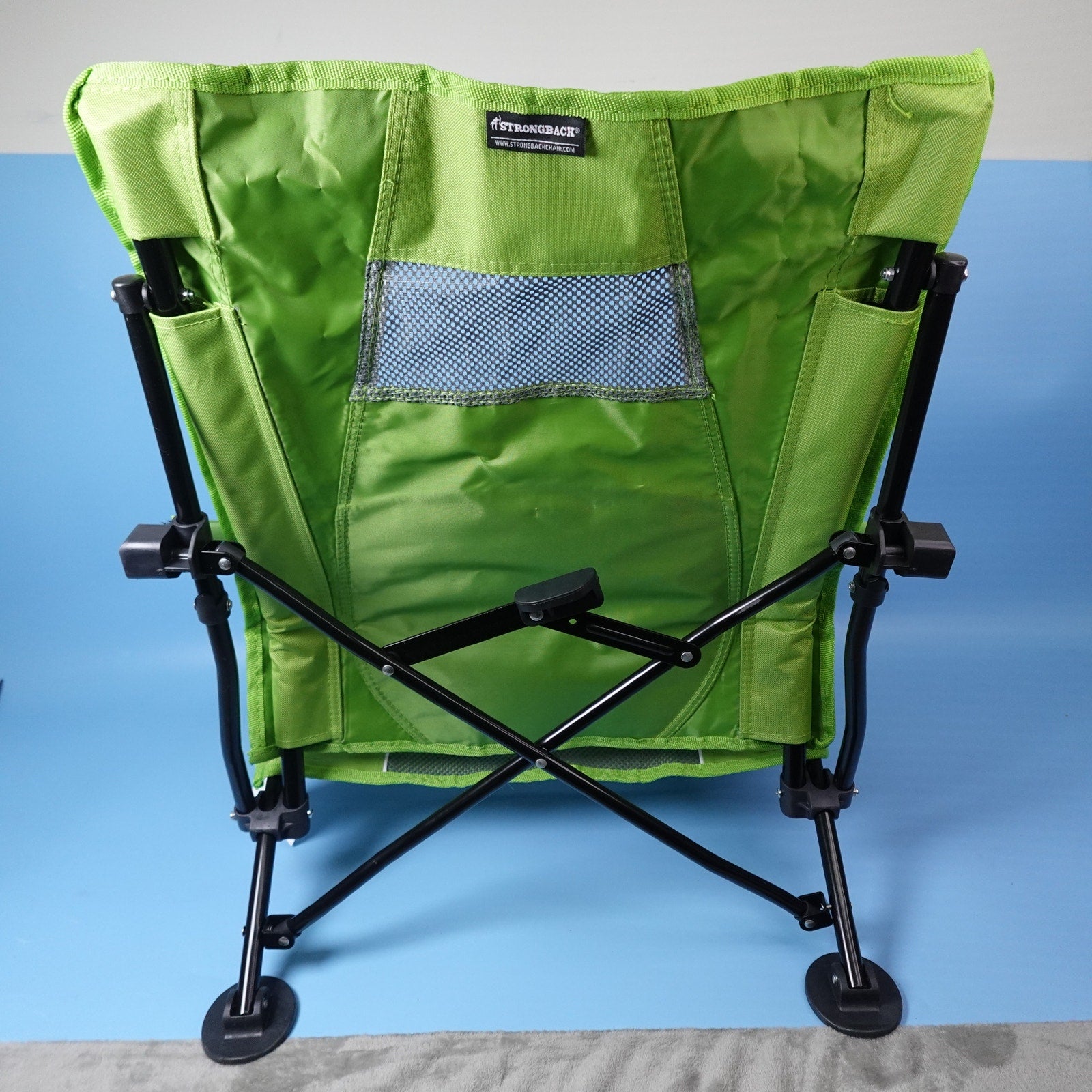 STRONGBACK Low G Beach Chair Ergonomic Lumbar Support Folding Portable 300lb