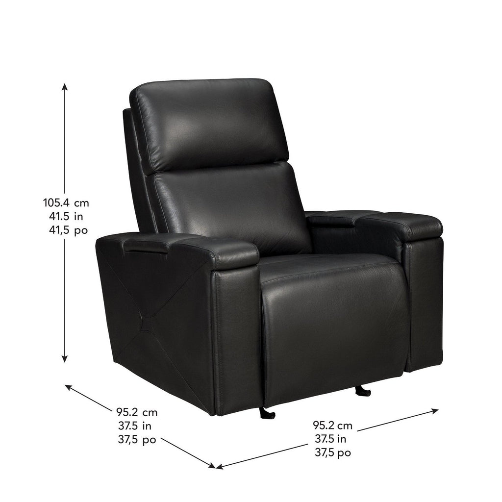 Pulaski Leather Power Home Theater Recliner
