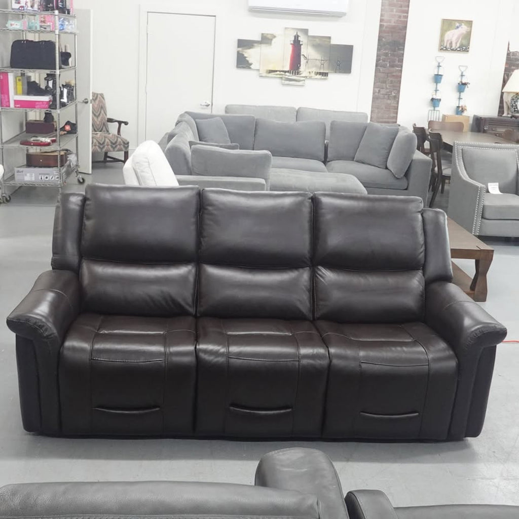 Alba Leather Power Reclining Sofa