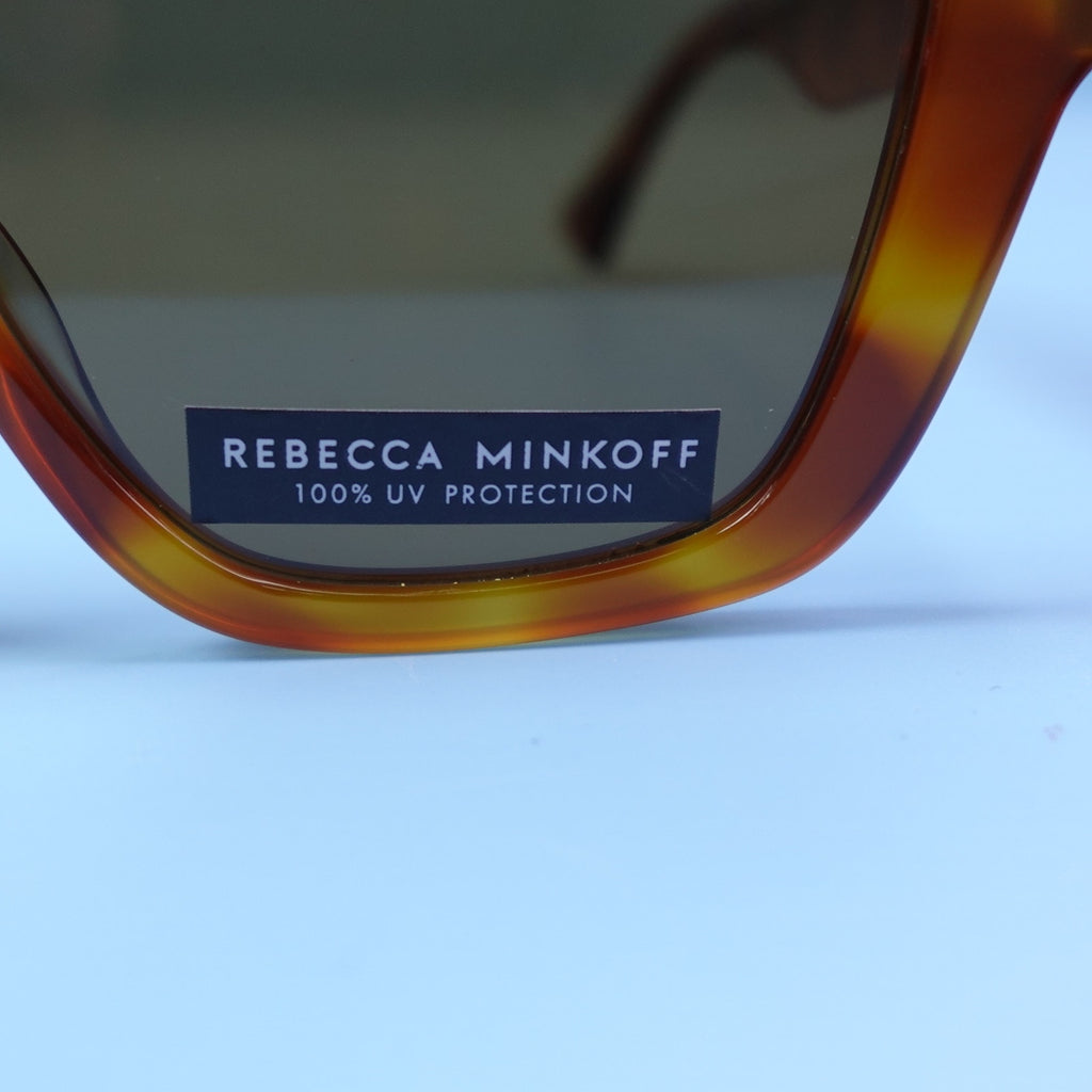 Rebecca Minkoff Soraya Sunglasses Brown tortoiseshell 100% UV Protection