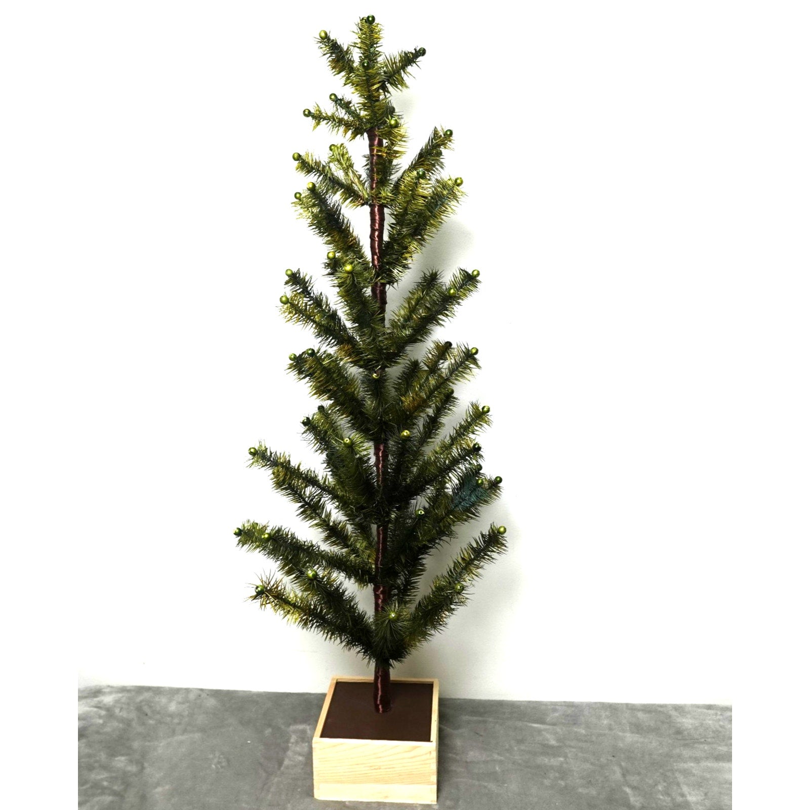 36” Decorative Christmas Tree, Lightweight Holiday Seasonal Decor. New