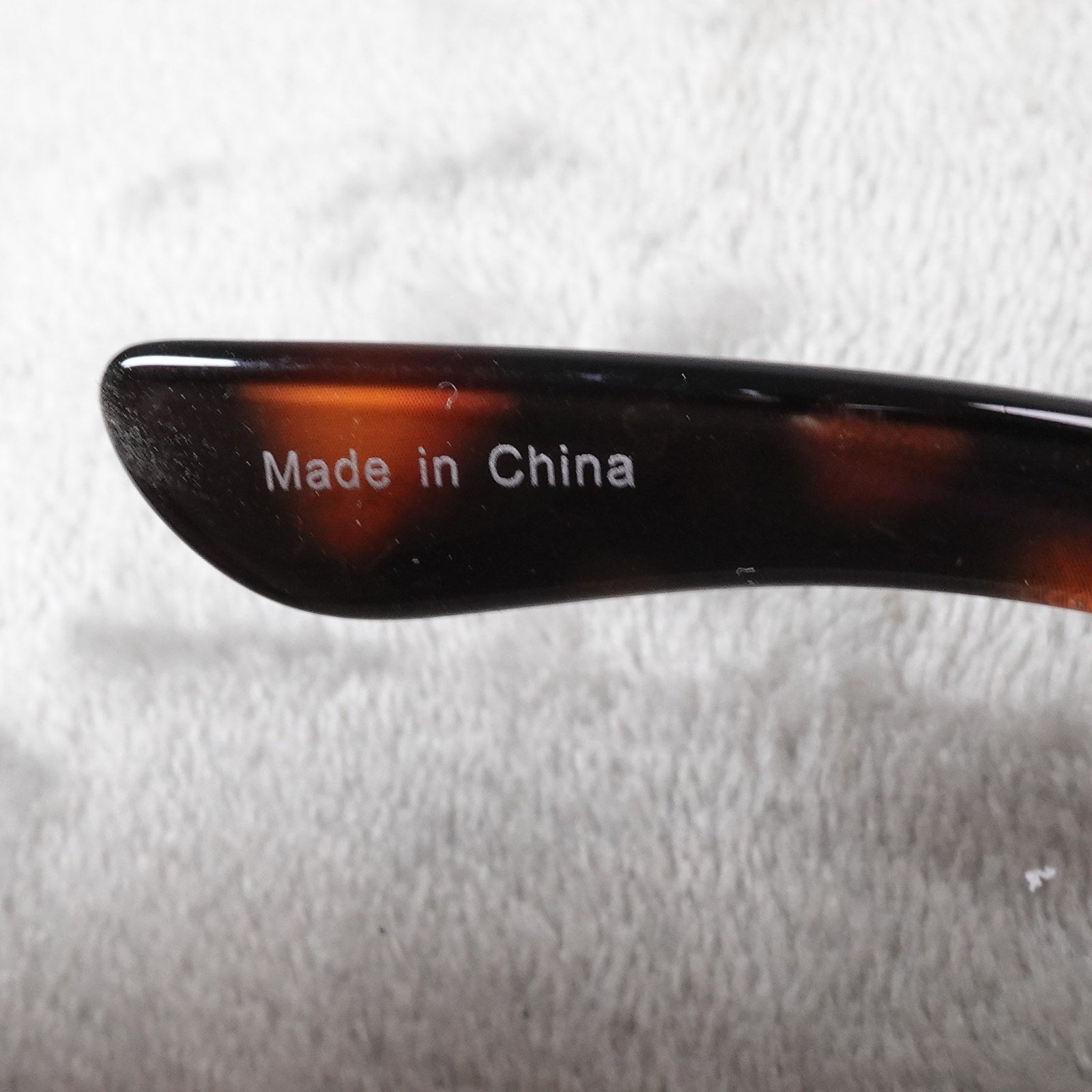 Ed Hardy Dragon House Annunciation Y2K Sunglasses Unisex Brown Tortoise VTG New