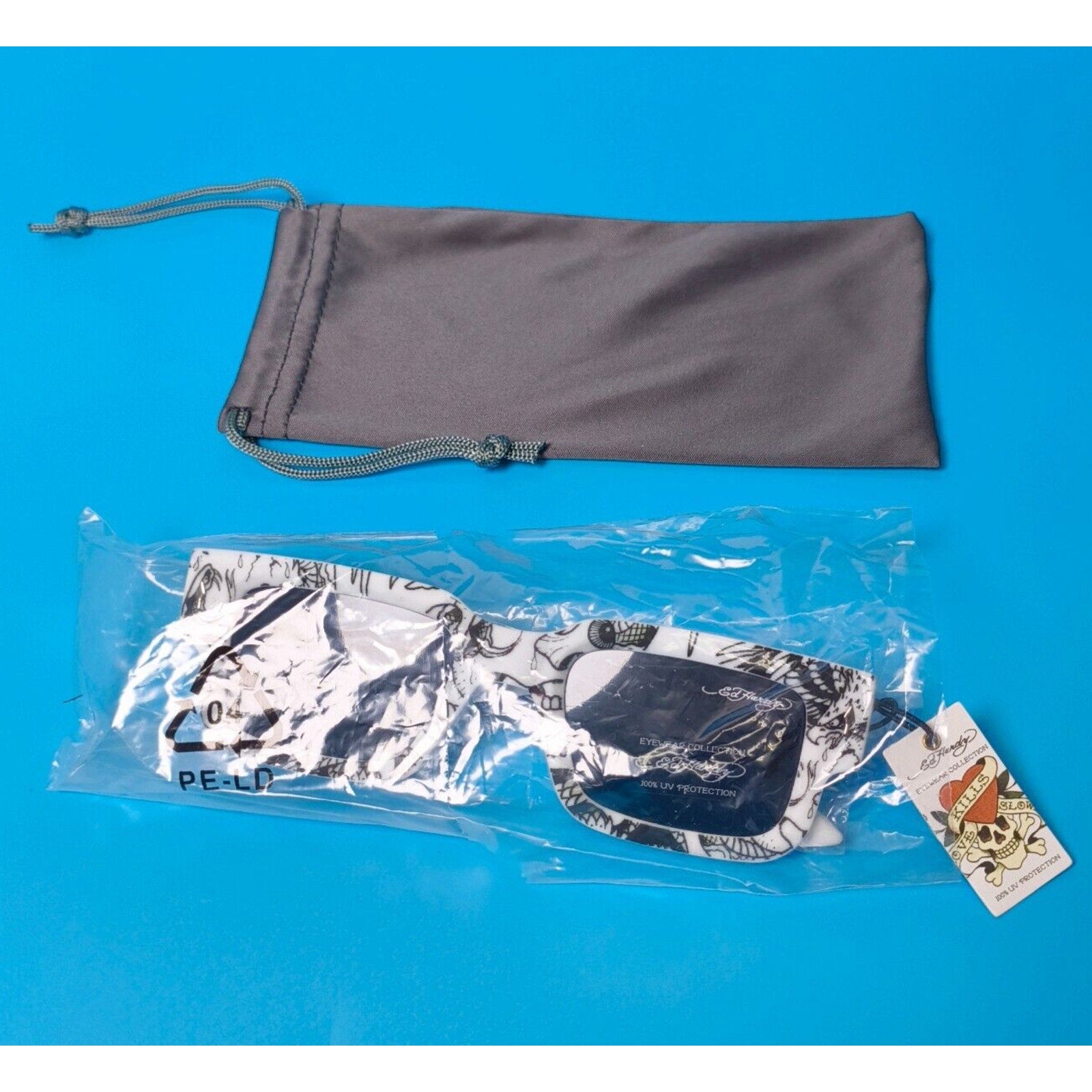 Ed Hardy Eyewear Collection Love Kills Slowly Sunglasses 100% UV Protection