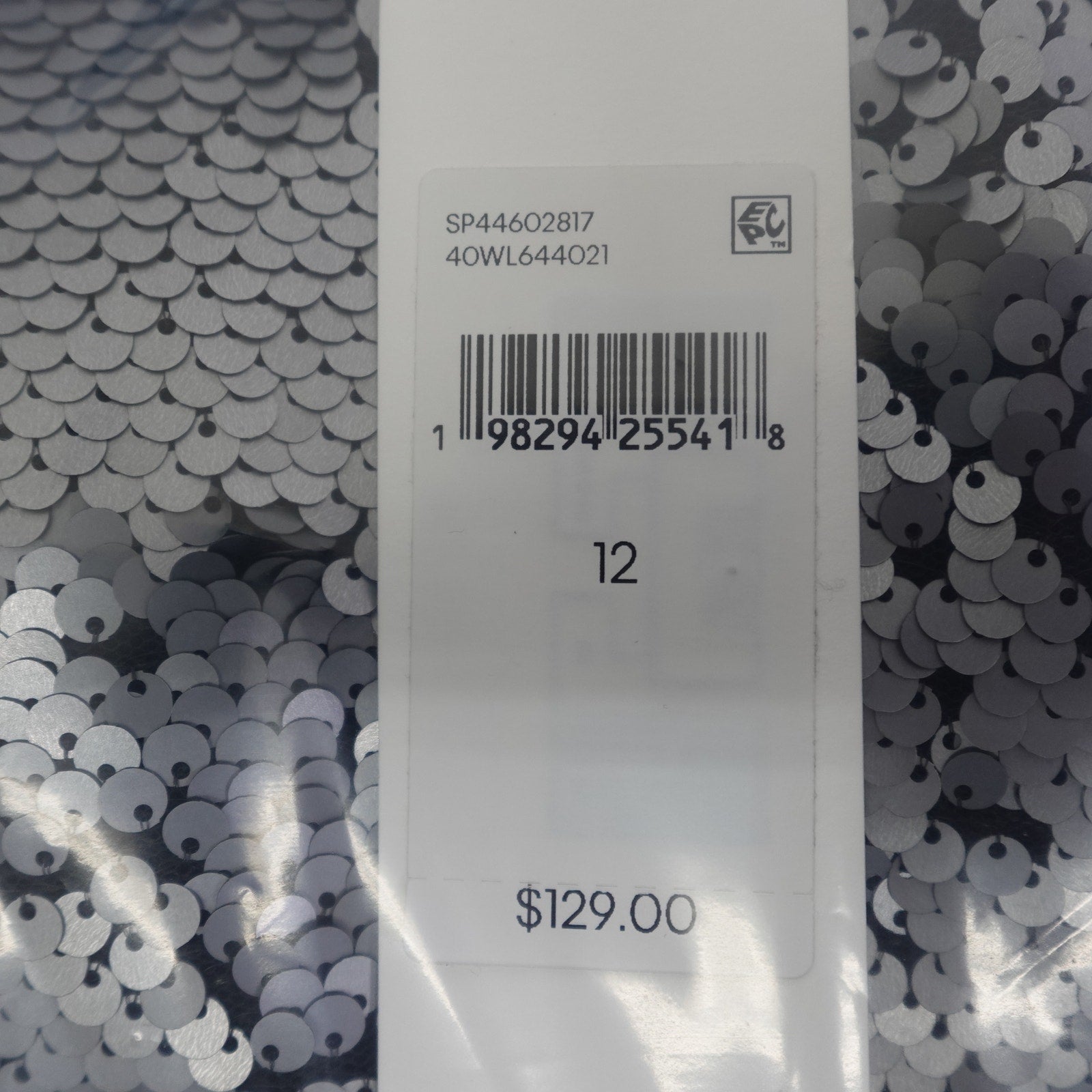 Calvin Klein Women's Sequin Skirt- Size 12