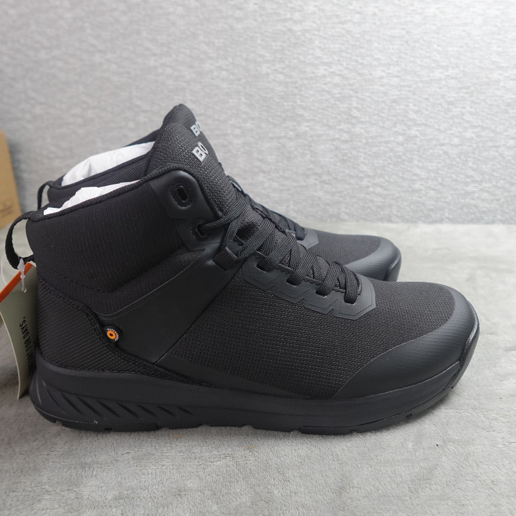 BOGS Slate Mid CT Work Shoes Men's 9.5M Black Waterproof Composite Toe 79040