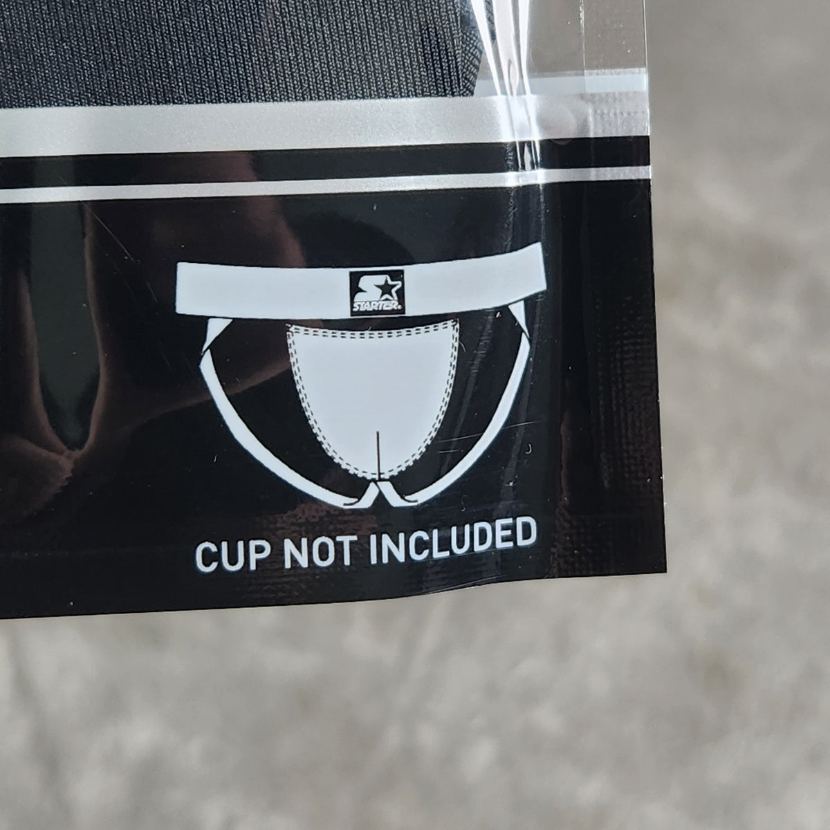 Starter Black Label Size 2XL Adult Athletic Supporter Performance Athletic Fit