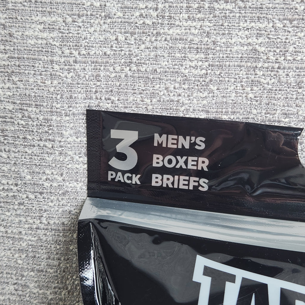 Tapout Athletic Performance Stretch Mens 3 Pack Boxer Briefs Size Medium