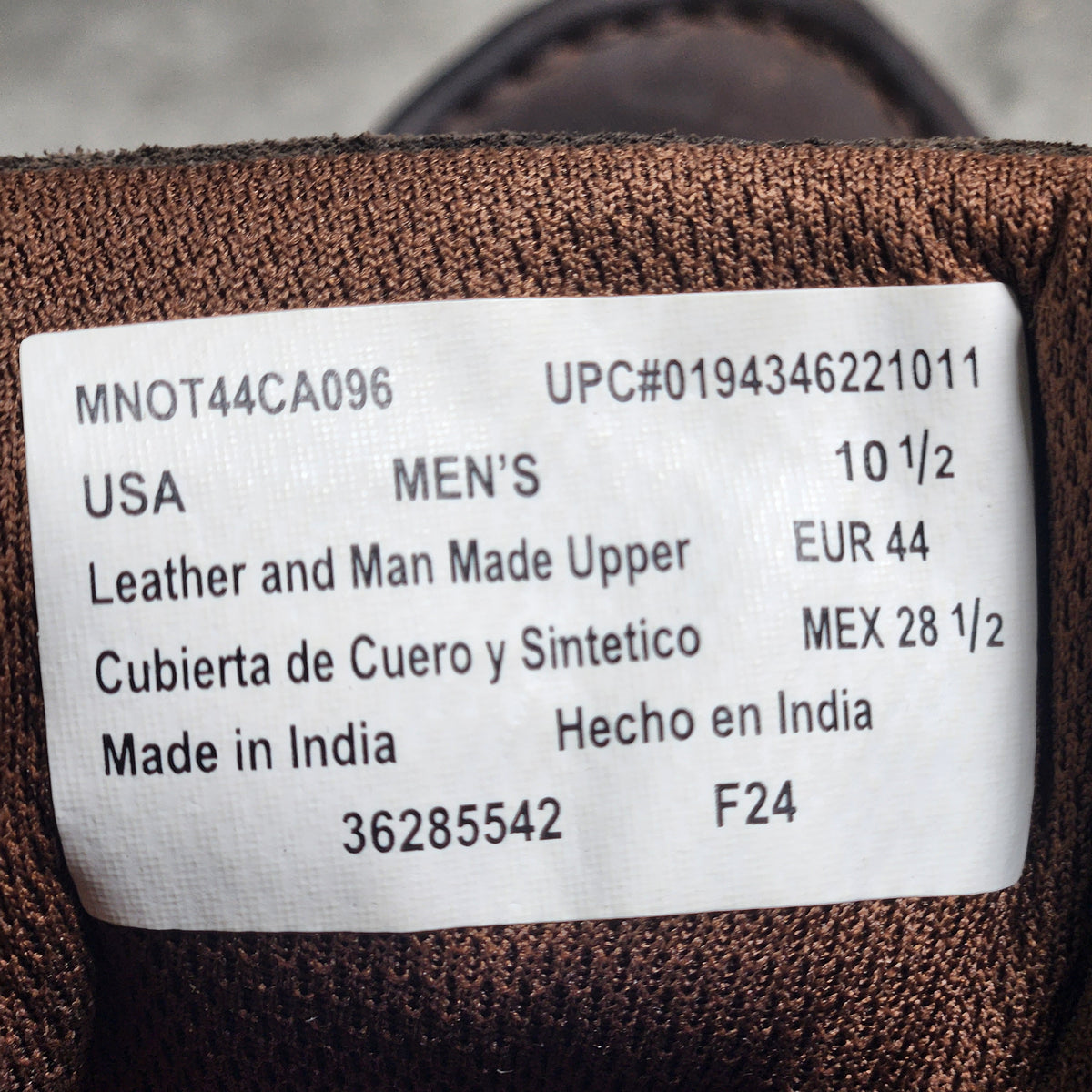 Ozark Mens Rolled Moc Toe Boots Size 10.5 Chukka Brown