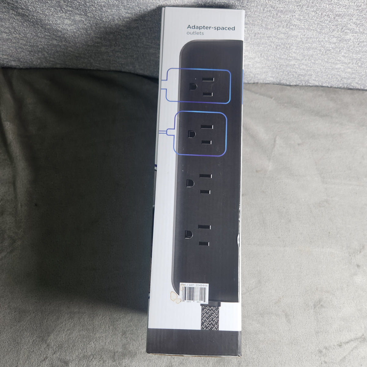 UltraPro Elite UltraSlim Surge Protectors w/ 2 USB-C & A Ports 2 Pack