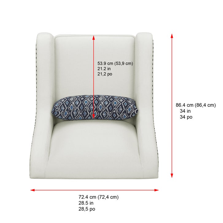 True Innovations Sophia Fabric Accent Chairs