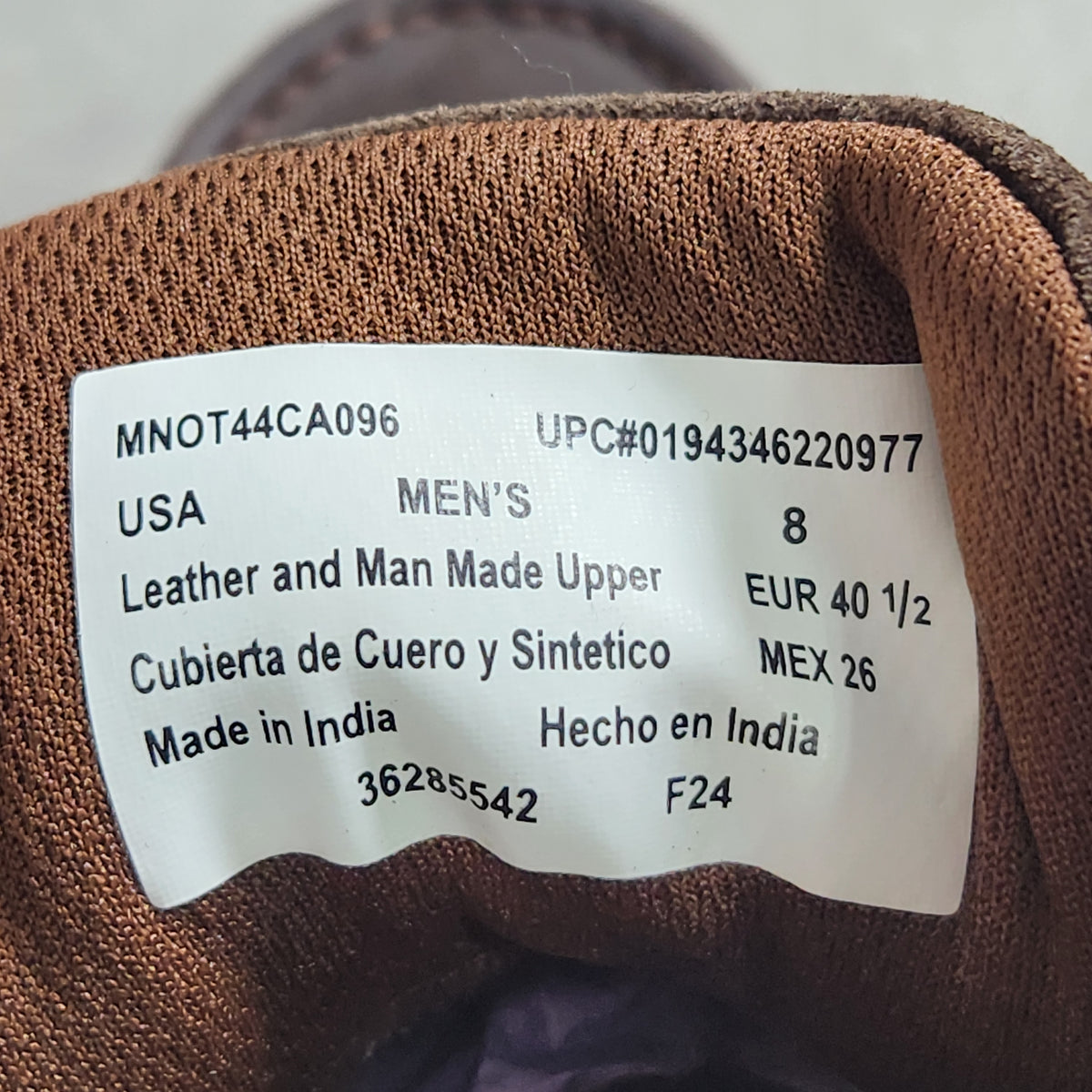 Ozark Mens Rolled Moc Toe Boots Size 8 Chukka Brown
