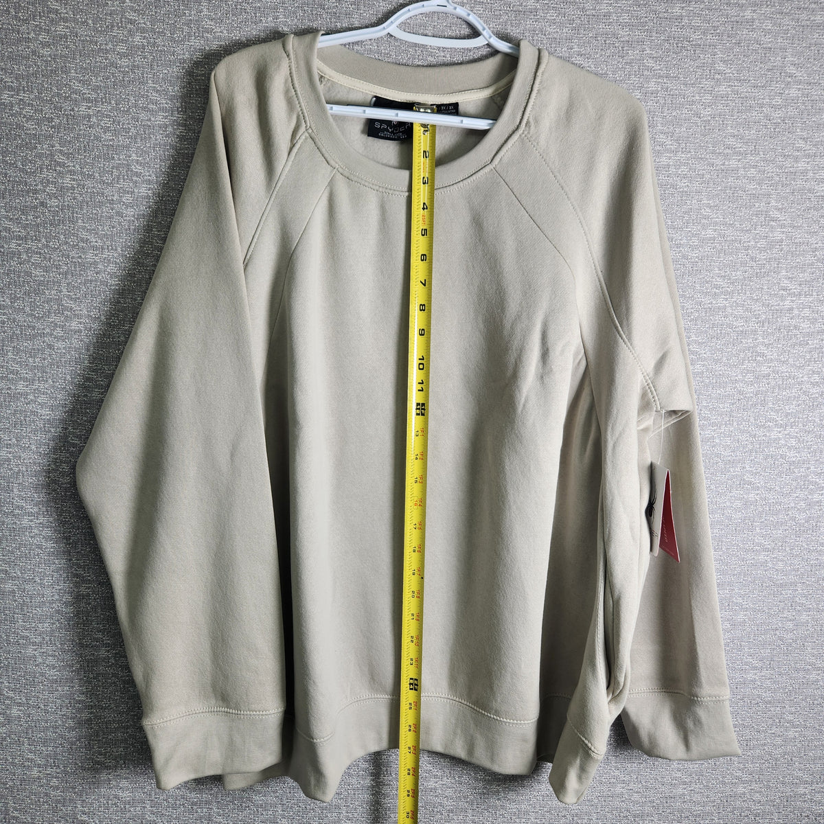 SPYDER Women's Ragalan Sandstorm Cozy Fleece L/S Crew With Pockets Size 3X NWT