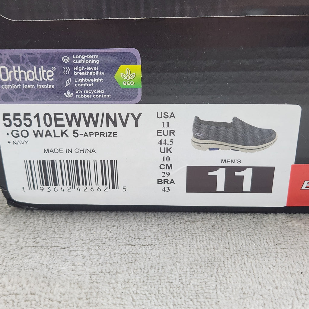 New Skechers GOwalk 5 Apprize walking shoes in Men's Size 11 Extra Wide