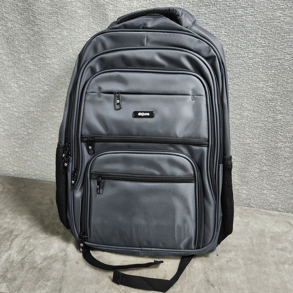 Dejuno Pioneer DJB-707 Black 20in Backpack with Laptop Sleeve