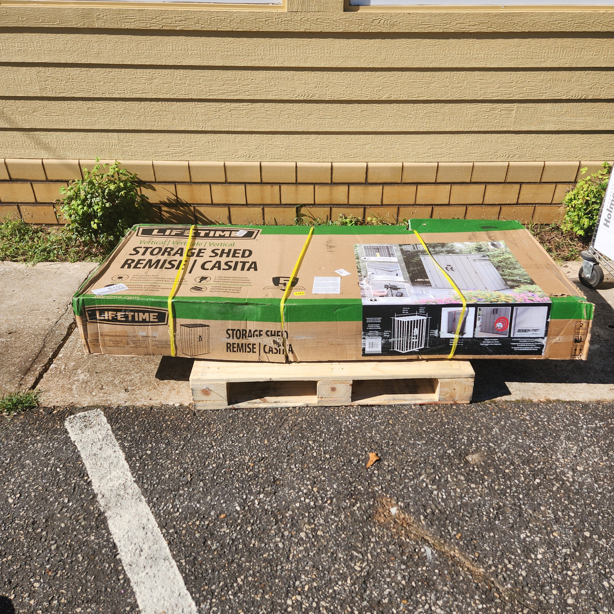Lifetime Vertical Storage Shed - 56" x 30" x 68"