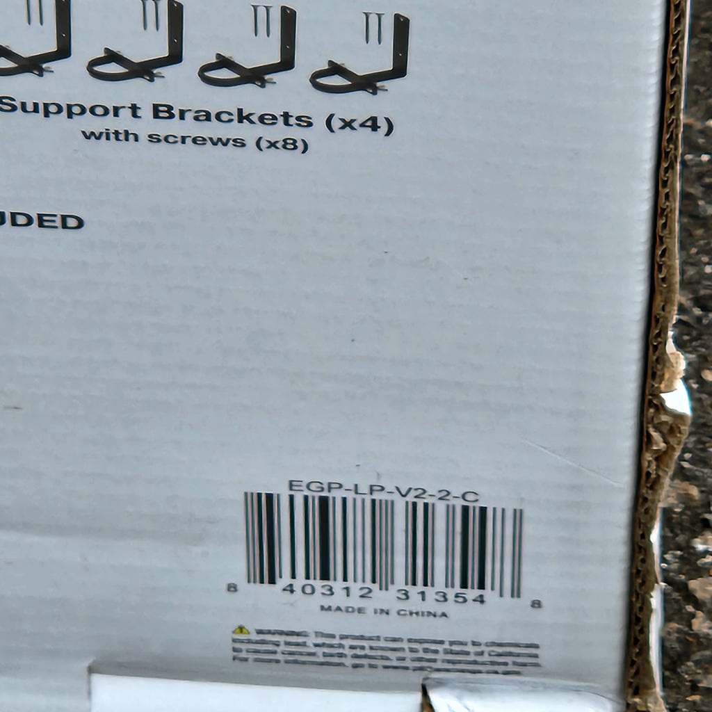 Excello 10 ft. String Light Pole 2 Pack & Feit 48' LED String Light
