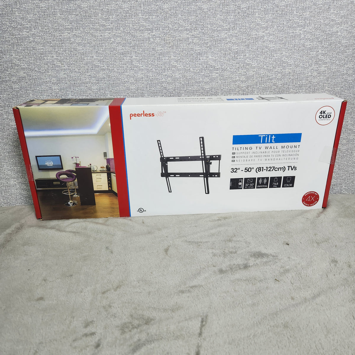 Peerless TVT646 TruVue Tilting TV Wall Mount 32"–50"