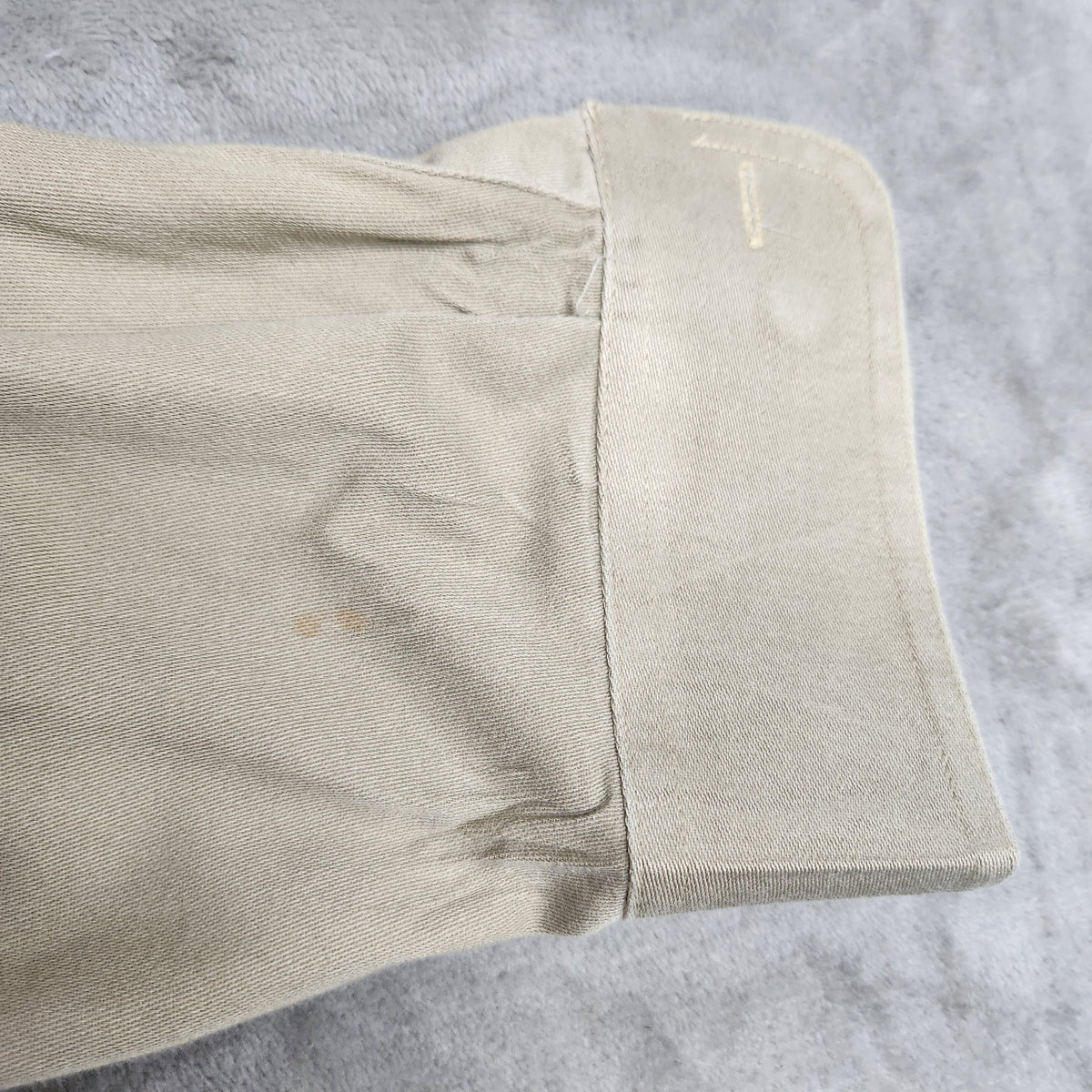 Ariat Men's Work FR Flame Resistant Button Up Work Shirt Tan Size XL NFPA 2112 Used