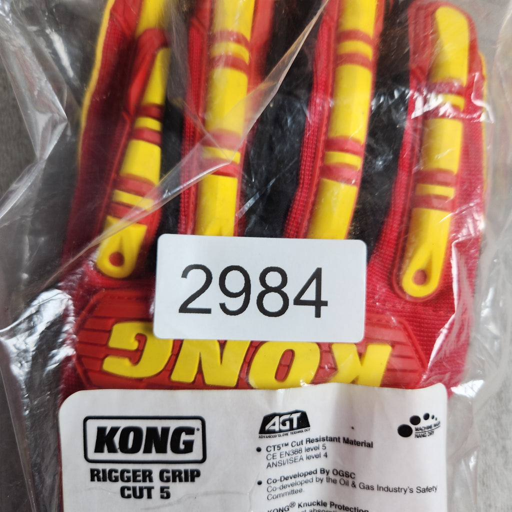 Ironclad KONG Rigger Grip Cut 5 Work Gloves Size Medium