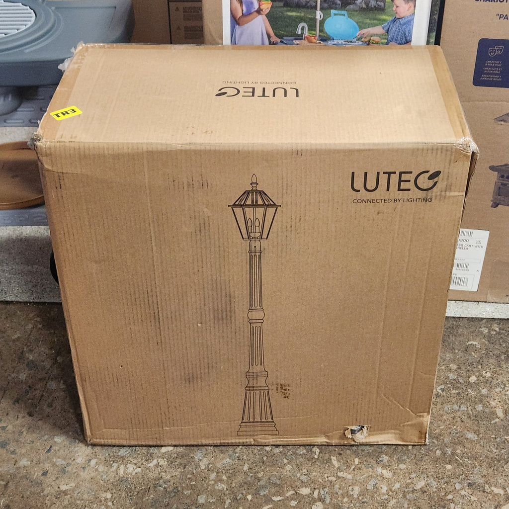 Lutec Outdoor LED Solar Post Light