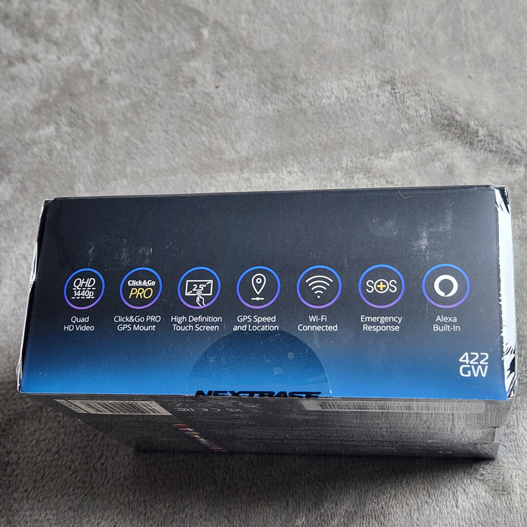 Nextbase 422GW Dash Cam with Polarizing Filter
