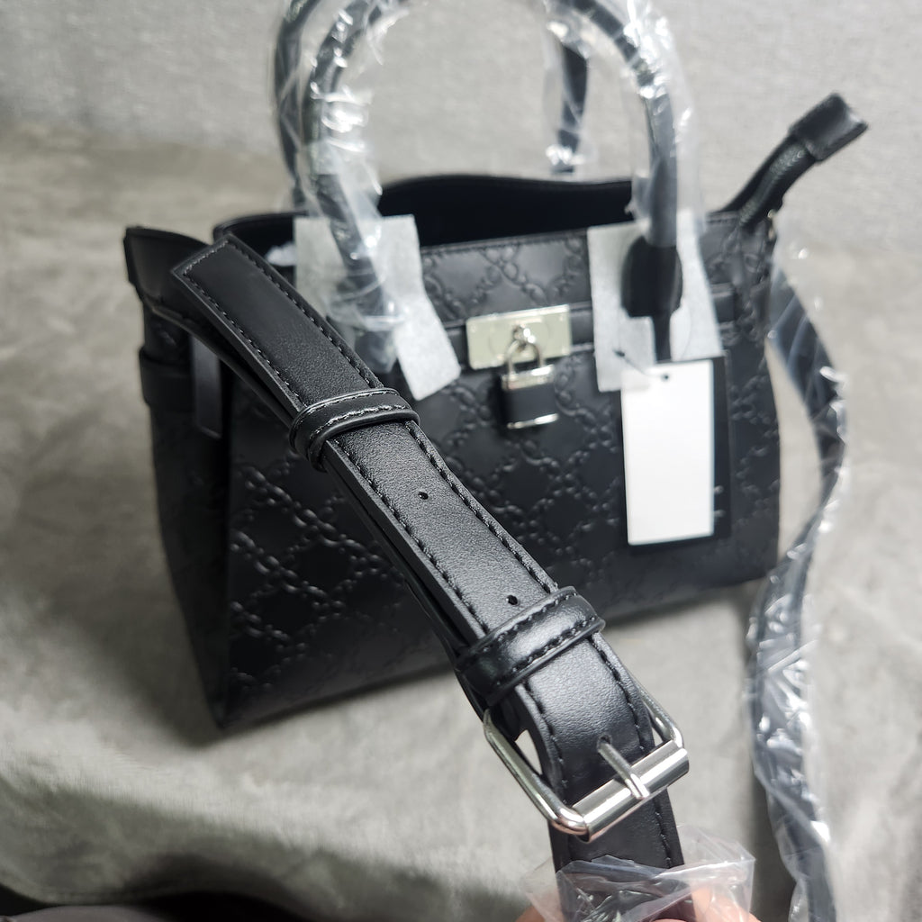 Nine West Women's Josey Satchel Black NYE533906