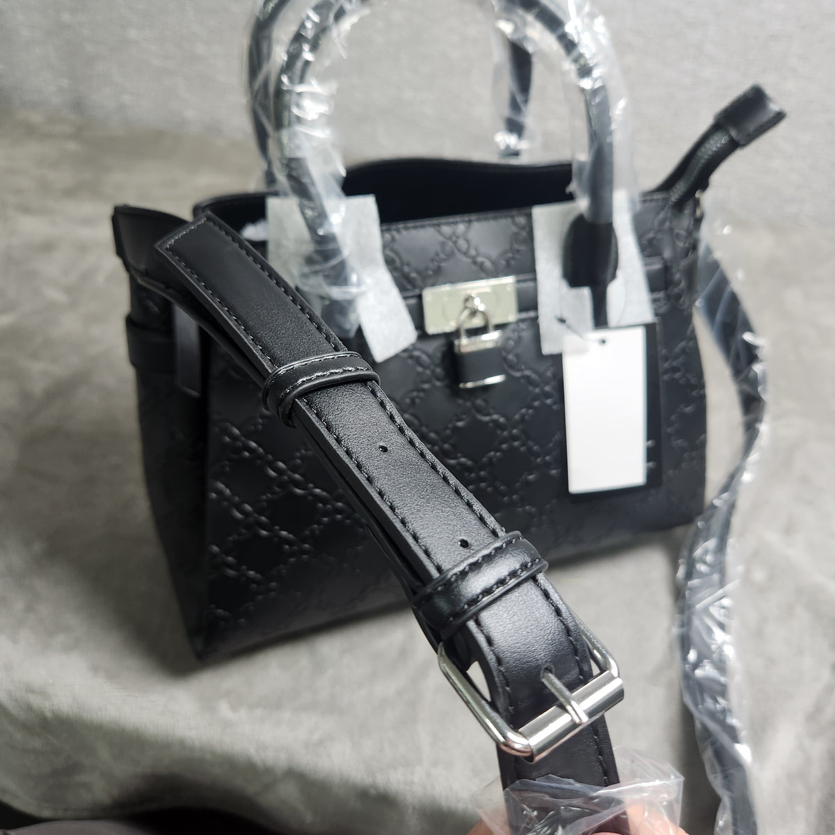 Nine West Women's Josey Satchel Black NYE533906