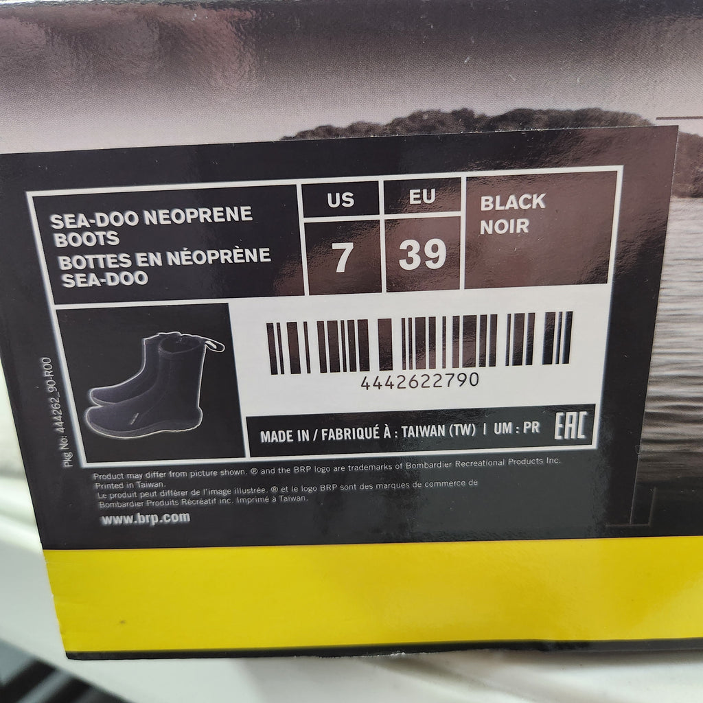 Sea-Doo Neoprene Boots Size 7