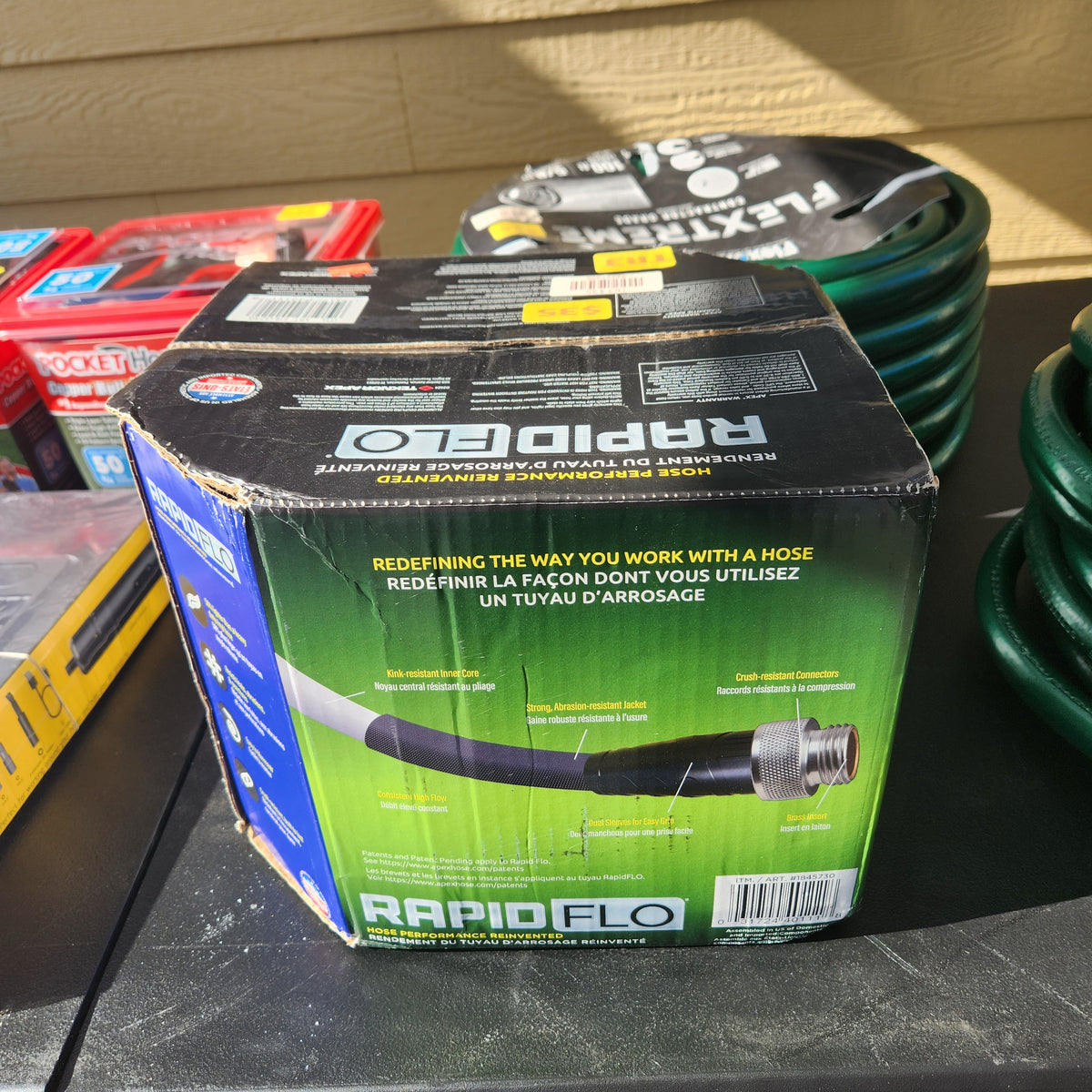Teknor Rapid Flo 5/8 in. x 100 ft. Compact Garden Hose