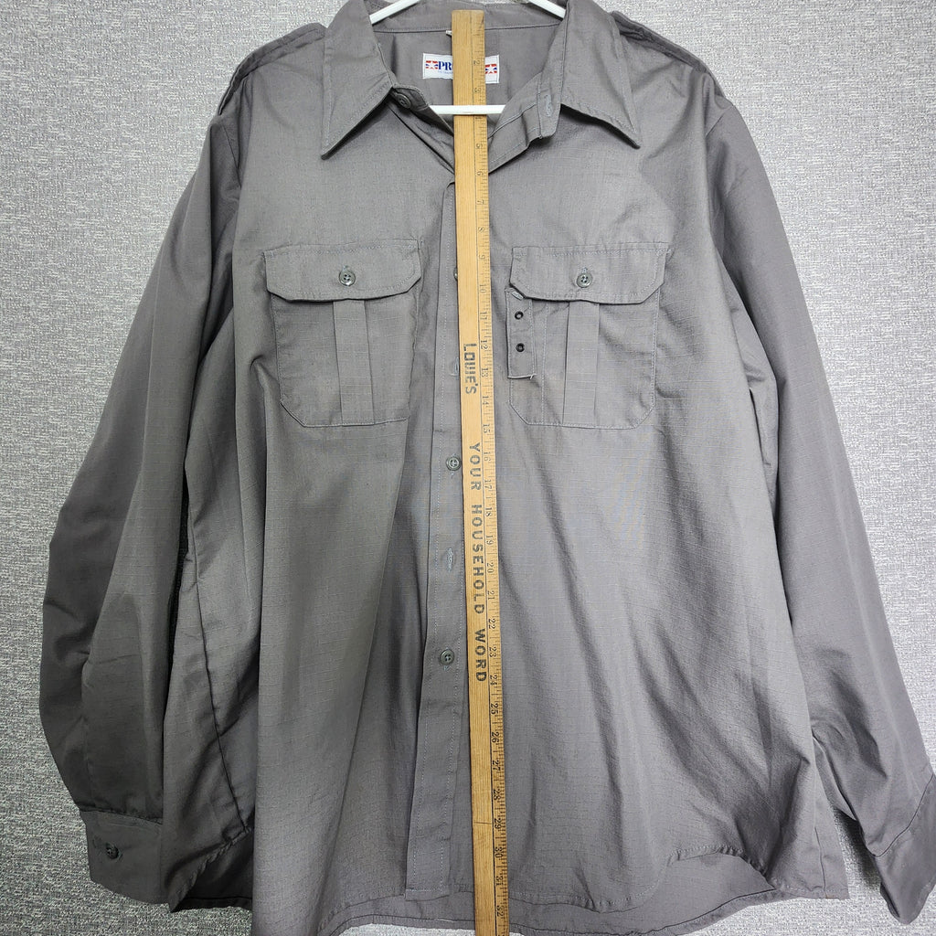 Propper 2XL Long Length Men's Tactical Dress Shirt Long Sleeve RN89706 Preowned