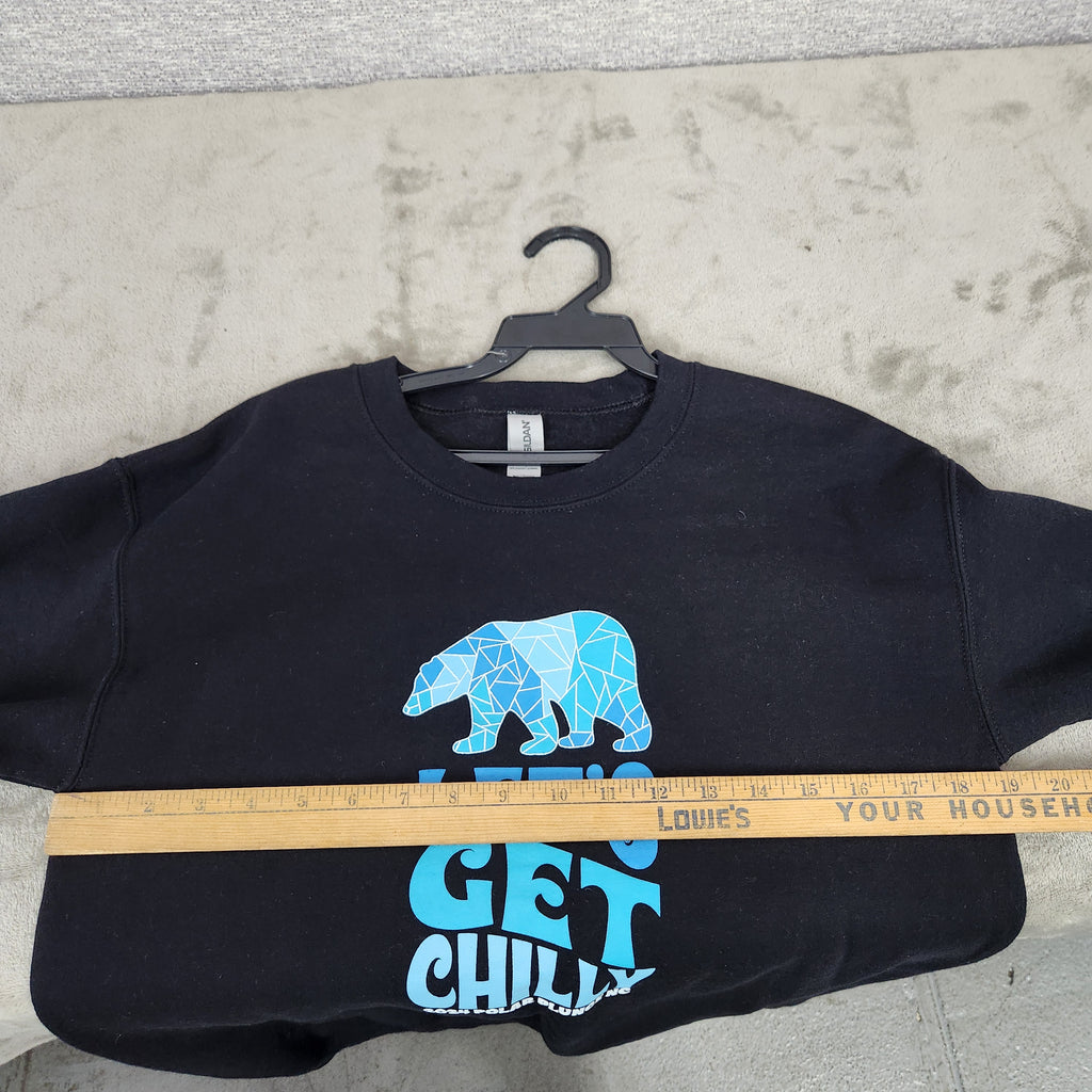 Let's Get Chilly Polar Plunge NC Size Small Heavy Cotton Blend Gildan