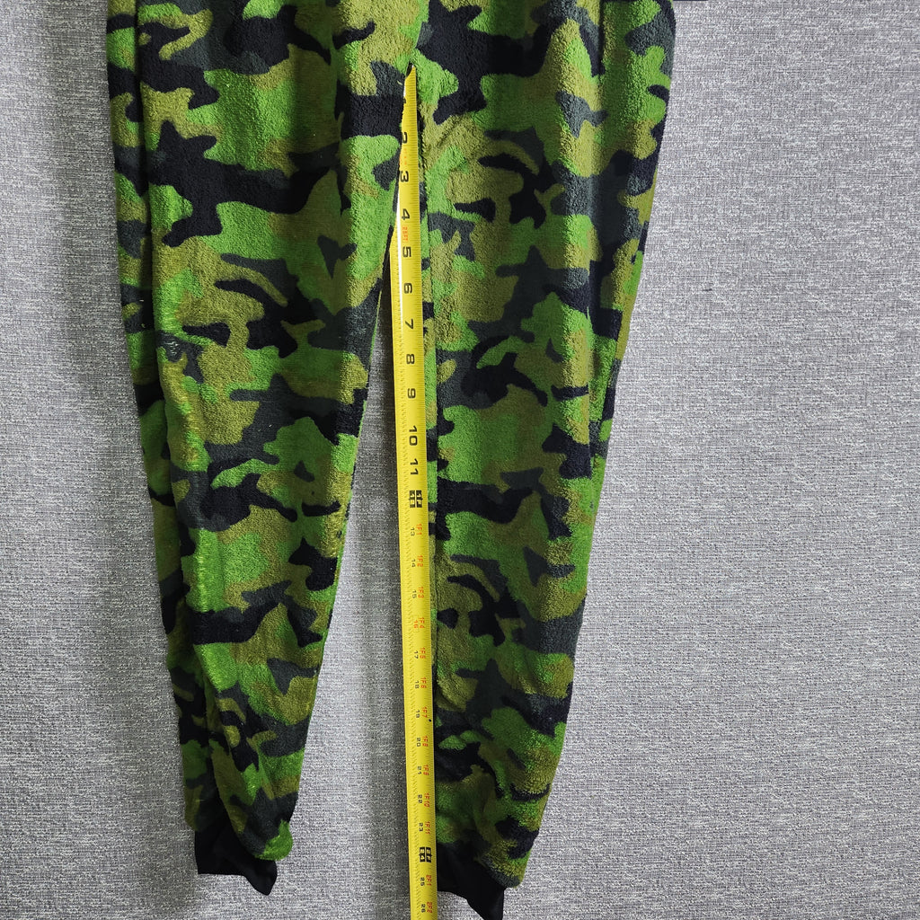 Architech Boys Large(14/16) 100%polyester Fleece Sleep Pants Camo