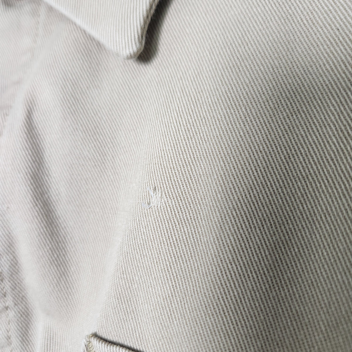 Bulwark Men's Protective Apparel FR Button Up Work Shirt Tan XL Flame Resistant NFPA 2112  Preowned