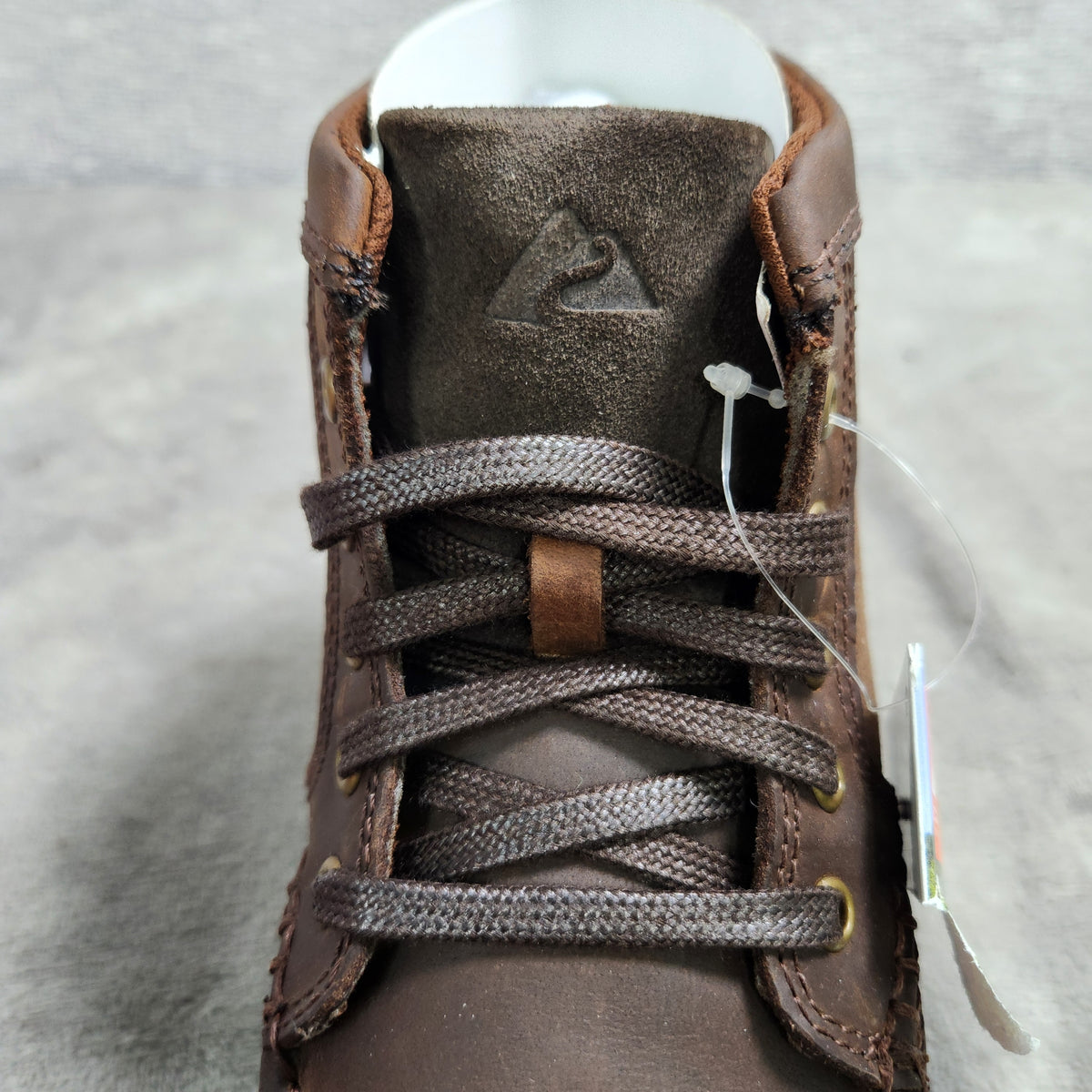 Ozark Mens Rolled Moc Toe Boots Size 7 Chukka Brown