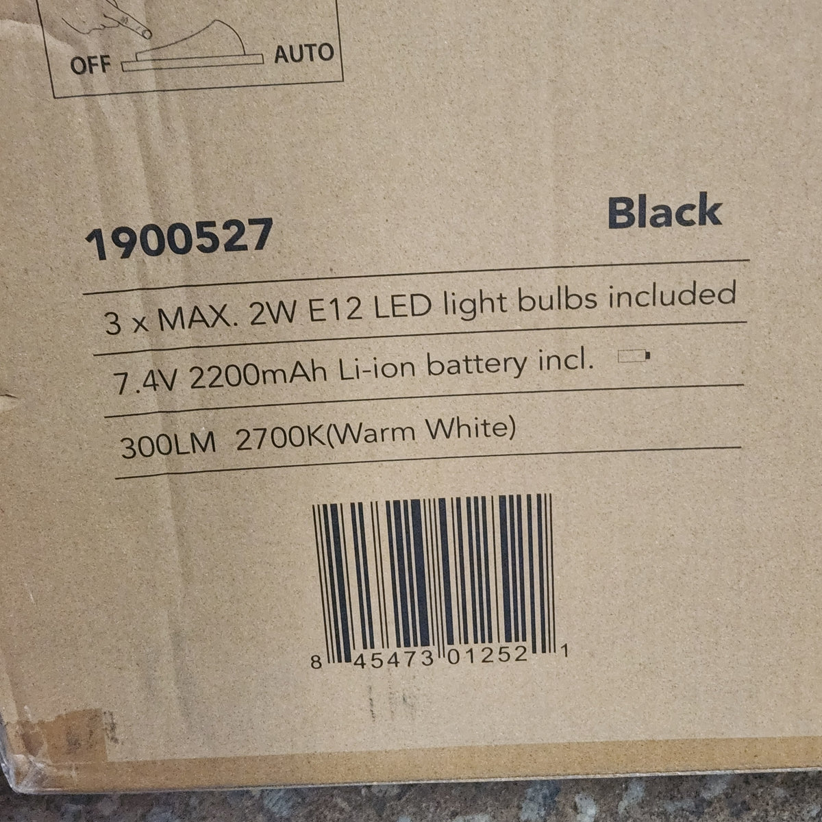 Lutec Outdoor LED Solar Post Light