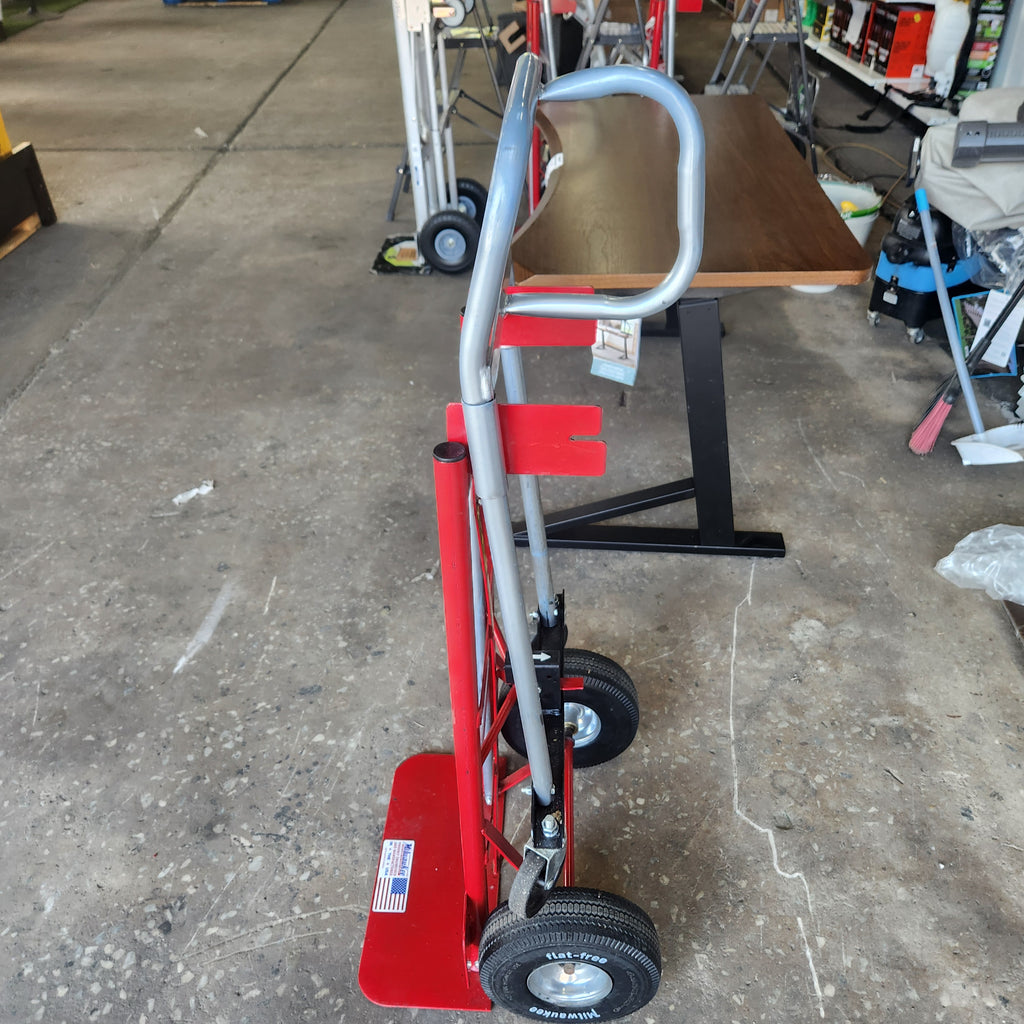 Milwaukee 3-in-1 Foldable Hand Truck, Red USED