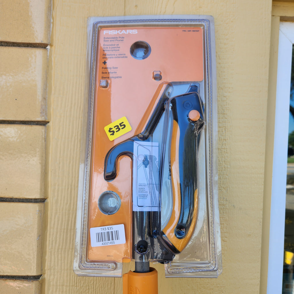 Fiskars Extendable Pole Saw & Pruner