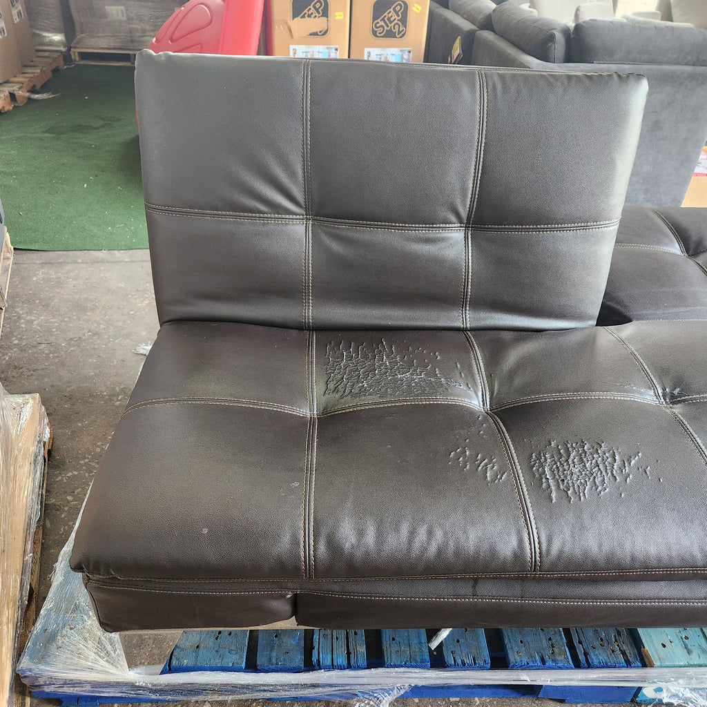 Relax A Lounger Jeneva Bonded Leather Euro Lounger