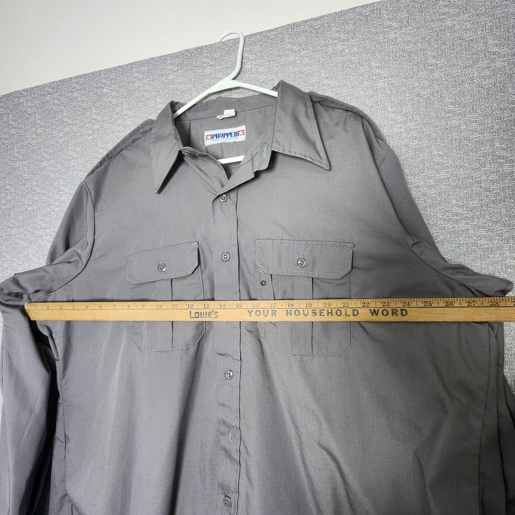 Propper 2XL Long Length Men's Tactical Dress Shirt Long Sleeve RN89706 Preowned